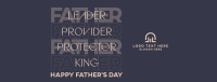 Honoring Dads Facebook Cover Design