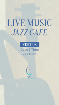 Cafe Jazz TikTok Video Image Preview