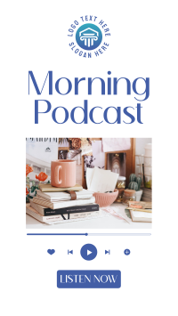 Morning Podcast Instagram Story Design