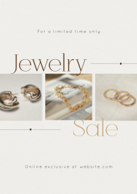 Luxurious Jewelry Sale Poster Image Preview