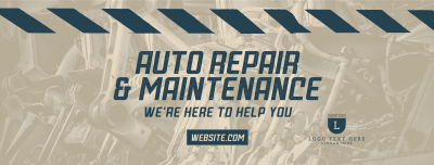 Car Repair Facebook cover Image Preview