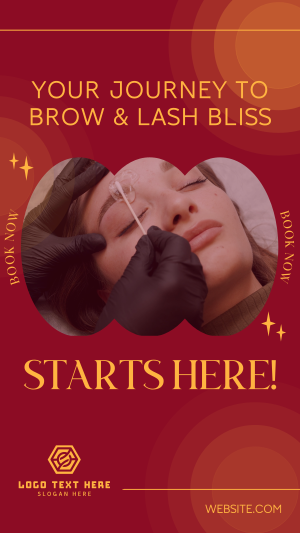 Lash Bliss Journey Instagram story Image Preview