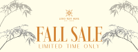 Fall Season Sale Facebook Cover Image Preview