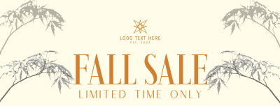 Fall Season Sale Facebook cover Image Preview