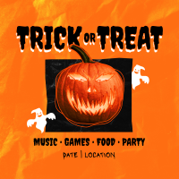 Trick Or Treat Instagram Post Image Preview