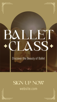 Sophisticated Ballet Lessons Video Image Preview