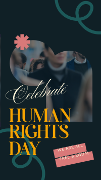 Celebrating Human Rights Facebook Story Image Preview