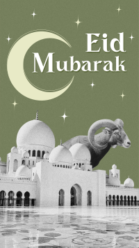 Eid Mubarak Tradition TikTok Video Design