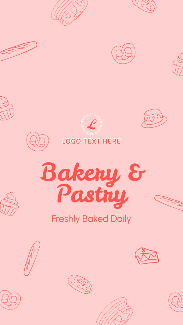 Bakery And Pastry Shop Facebook Story Design Image Preview