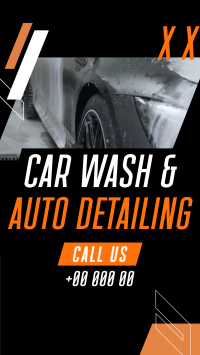 Car Wash Auto detailing Service Instagram reel Image Preview