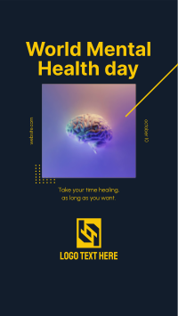 Mental Health Day Instagram story Image Preview