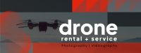 Geometric Drone Photography Facebook Cover Design