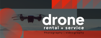 Geometric Drone Photography Facebook cover Image Preview