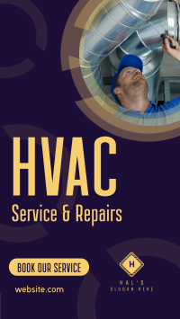 HVAC Technician Instagram reel Image Preview