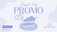Delicious Cake Slice Facebook event cover Image Preview