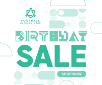 It's your Birthday Sale Facebook post Image Preview
