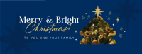 Christmas Family Night Facebook Cover Design