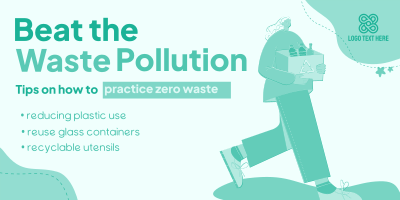 Beat Waste Pollution Twitter Post Image Preview