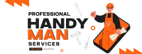 Professional Handyman Facebook cover Image Preview