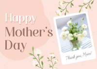 Mother's Day Greeting Postcard Image Preview