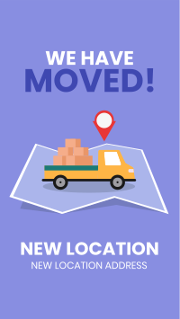New Location Announcement Instagram story Image Preview