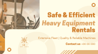Corporate Heavy Equipment Rentals Facebook Event Cover Image Preview