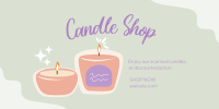 Scented  Candles Twitter post Image Preview