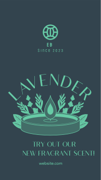 Lavender Scent Facebook story Image Preview