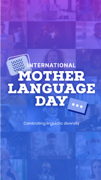 International Linguistic Diversity Instagram Story Design