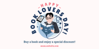Book Lovers Day Sale Twitter post Image Preview