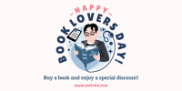 Book Lovers Day Sale Twitter Post Image Preview