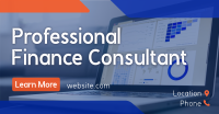 Professional Finance Consultant Facebook Ad Design