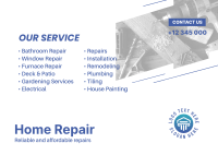 Repair Service Postcard Image Preview