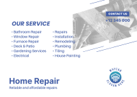 Repair Service Postcard Image Preview