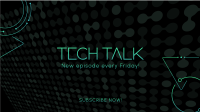 Digital Minimal Tech YouTube Banner Image Preview