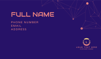 Futuristic Business Card Image Preview