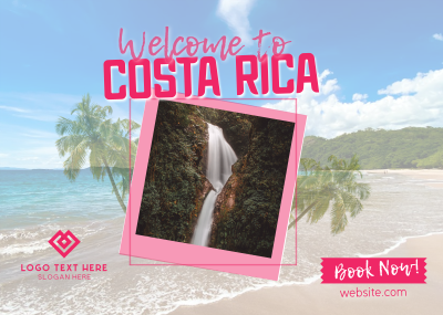Paradise At Costa Rica Postcard Image Preview