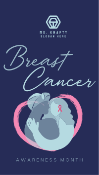 Stay Breast Aware Facebook Story Design