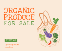 Organic Produce Facebook post Image Preview