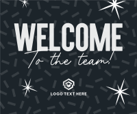 Festive Welcome Greeting Facebook Post Design