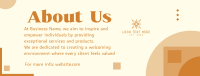 About Us Introductory Facebook cover Image Preview