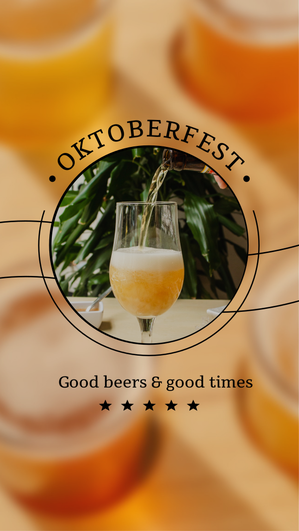 Oktoberfest Celebration Instagram Story Design Image Preview