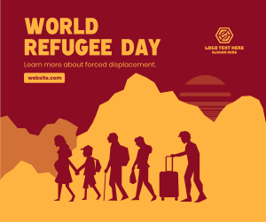 Refugee Day Awareness Facebook post