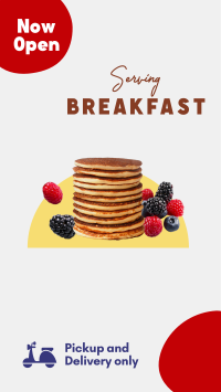 New Breakfast Diner Instagram story Image Preview