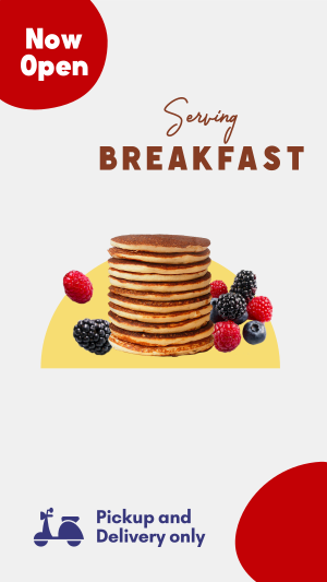 New Breakfast Diner Instagram story Image Preview