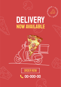 Pizza Delivery Poster Design