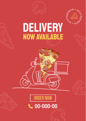 Pizza Delivery Poster Image Preview