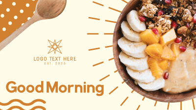 Healthy Food Breakfast Facebook event cover Image Preview