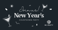New Year Countdown Facebook Ad Design