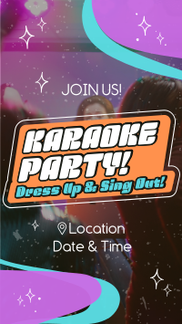 Karaoke Party Star TikTok Video Image Preview